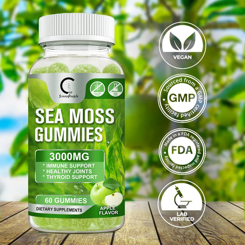 GreenPeople Anti-aging Softening Vascular care Natural Sea sedge Gummies