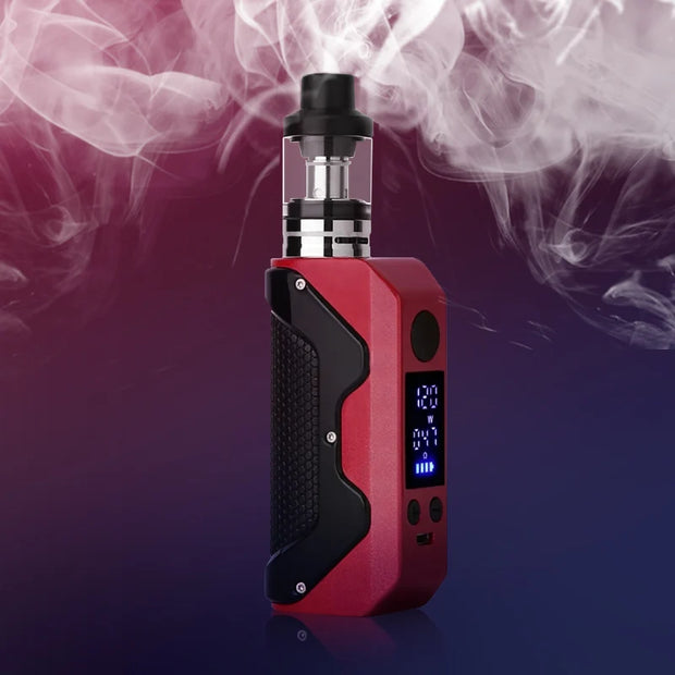 Cigarettes 120W Box Mod Vape Kit Adjustable Voltage 1800mah Battery